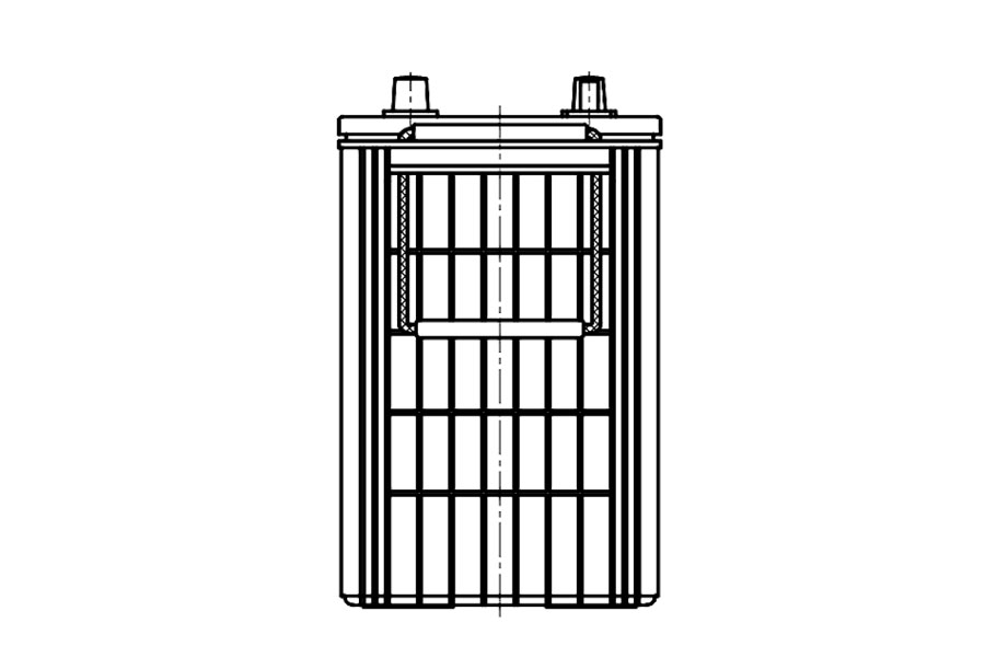 Тяговый аккумулятор WBR EVX6-275C2